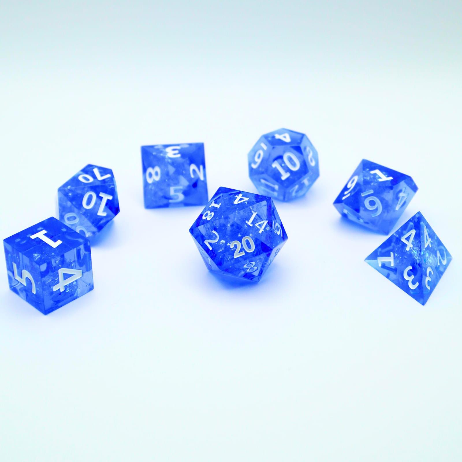 Complete Dice Arcana polyhedral set — d4, d6, d8, d10, d12, d20