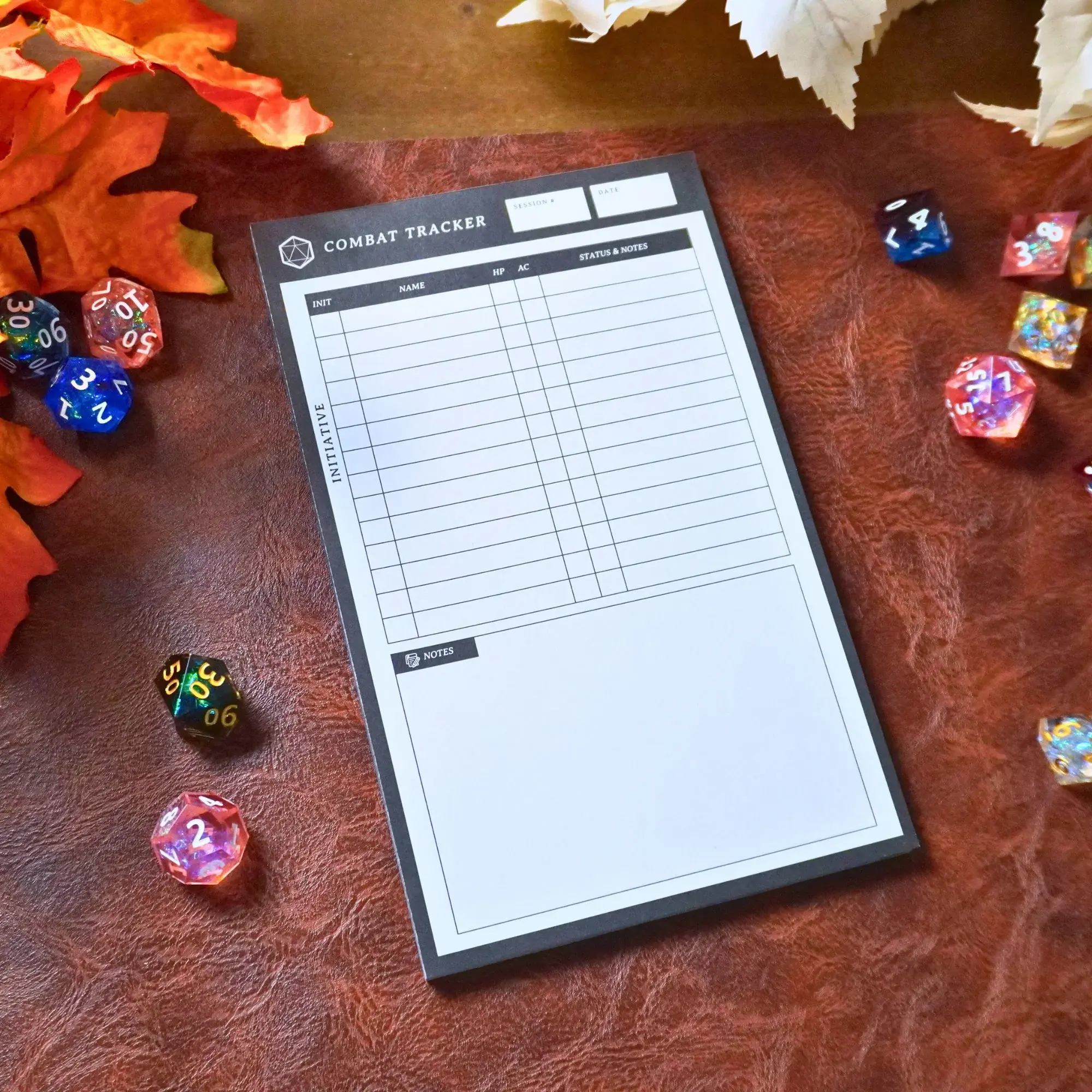 Combat Tracker Notepad