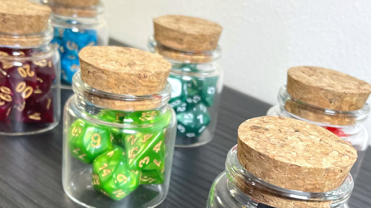 Mystery Potion Dice Bottle Set 6