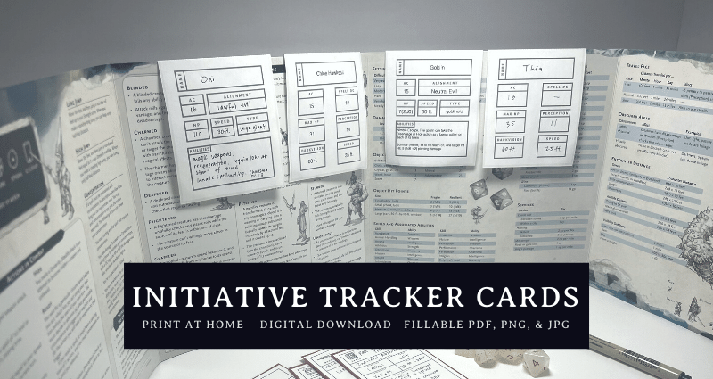 Initiative Tracker Cards 0